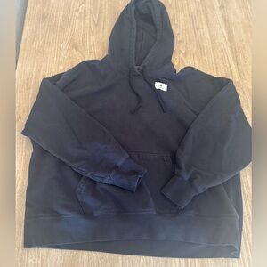 Jordan Essentials Oversized Fit Black Hoodie